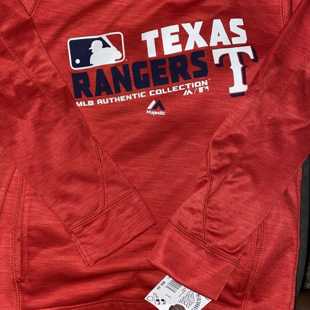 NWT Texas Rangers Youth Medium 10/12 MLB authentic